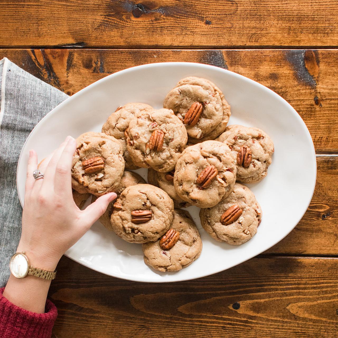 Brown Butter Pecan Cookies